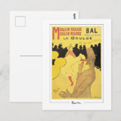 Henri de Toulouse-Laurec #409 -ファインアートポスト… ポストカード (正面/裏面)