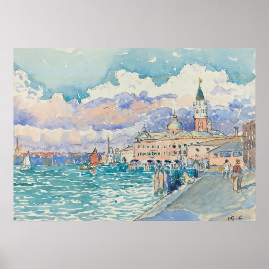 Henri-Edmond Cross - Venice, 1903 ポスター (正面)