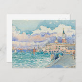 Henri-Edmond Cross - Venice, 1903 ポストカード (正面/裏面)