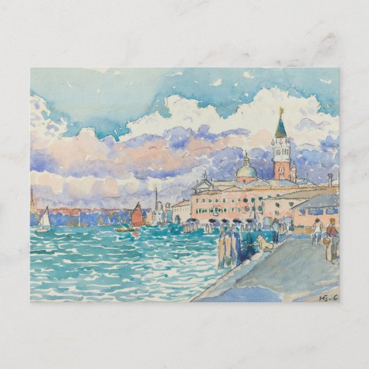 Henri-Edmond Cross - Venice, 1903 ポストカード (正面)
