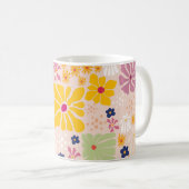 Henri Matisse Floral Inspired Seamless Pattern コーヒーマグカップ (正面右)