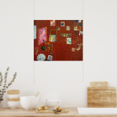 Henri Matisse - Red Studio ポスター (キッチン)