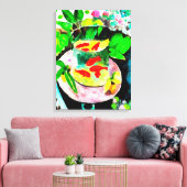 Henri Matisse, The Goldfish，デジタルスケッチ キャンバスプリント (インサイチュ (リビング))