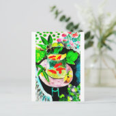 Henri Matisse, The Goldfish，デジタルスケッチ シーズンポストカード (スタンド正面)