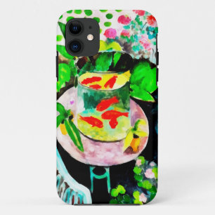 Henri Matisse, The Goldfish,デジタルスケッチ iPhone 11 ケース