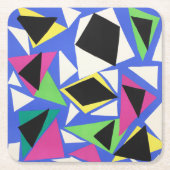 Henri Matisse's Exhibition Poster スクエアペーパーコースター (正面)