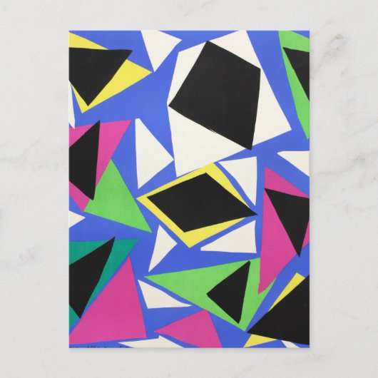 Henri Matisse's Exhibition Poster ポストカード (正面)