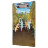 Henri Rousseau – サッカー選手 クリップボード (左)