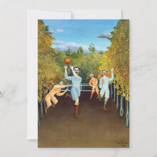 Henri Rousseau – サッカー選手 サンキューカード