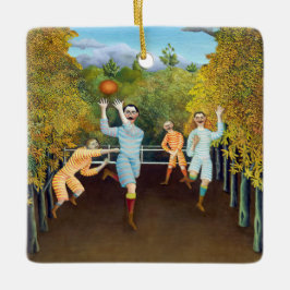 Henri Rousseau – サッカー選手 セラミックオーナメント