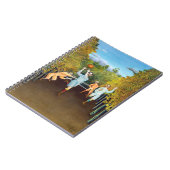 Henri Rousseau – サッカー選手 ノートブック (左側)