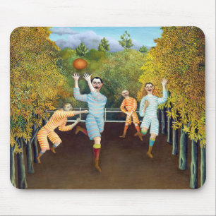 Henri Rousseau – サッカー選手 マウスパッド