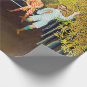 Henri Rousseau – サッカー選手 ラッピングペーパー (角)