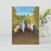 Henri Rousseau – サッカー選手 招待状 (スタンド正面)