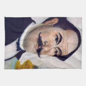 Henri Rousseau – セルフポートレート キッチンタオル (横)