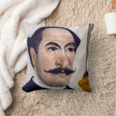 Henri Rousseau – セルフポートレート クッション (ブランケット)