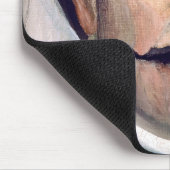 Henri Rousseau – セルフポートレート マウスパッド (コーナー)