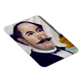 Henri Rousseau – セルフポートレート マグネット (右側)