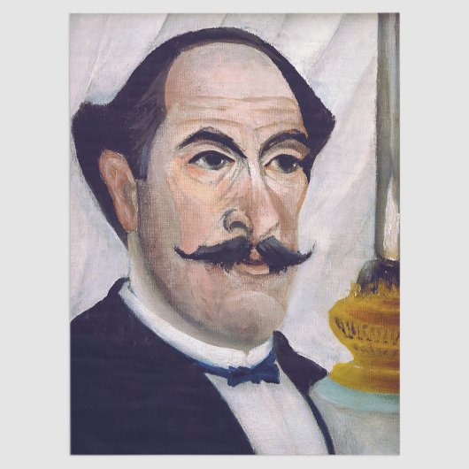 Henri Rousseau – セルフポートレート 薄葉紙