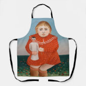 Henri Rousseau – 人形の子 エプロン (正面)