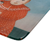 Henri Rousseau – 人形の子 カッティングボード (角)