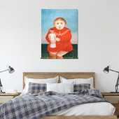 Henri Rousseau – 人形の子 キャンバスプリント (インサイチュ (寝室))