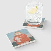 Henri Rousseau – 人形の子 ストーンコースター (横)