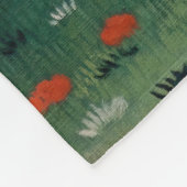 Henri Rousseau – 人形の子 フリースブランケット (角)