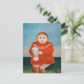 Henri Rousseau – 人形の子 ポストカード (スタンド正面)