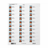 Henri Rousseau – 人形の子 ラベル (フルシート)