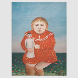 Henri Rousseau – 人形の子 薄葉紙
