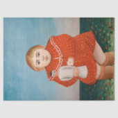 Henri Rousseau – 人形の子 薄葉紙 (正面)