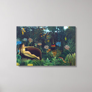 Henri Rousseau - 夢 / Le Reve キャンバスプリント