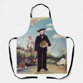 Henri Rousseau – 自分自身ポートレート – 風景 エプロン (正面)