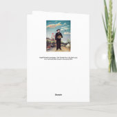 Henri Rousseau – 自分自身ポートレート – 風景 カード (裏面)