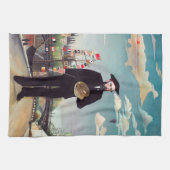 Henri Rousseau – 自分自身ポートレート – 風景 キッチンタオル (横)