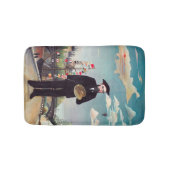 Henri Rousseau – 自分自身ポートレート – 風景 バスマット (正面)