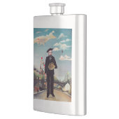 Henri Rousseau – 自分自身ポートレート – 風景 フラスク (左)