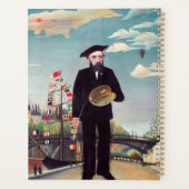 Henri Rousseau – 自分自身ポートレート – 風景 プランナー手帳 (裏面)