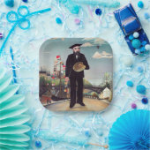 Henri Rousseau – 自分自身ポートレート – 風景 ペーパープレート (パーティー)