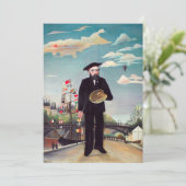 Henri Rousseau – 自分自身ポートレート – 風景 招待状 (スタンド正面)
