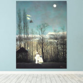 Henri Rousseau art work キャンバスプリント (インサイチュ (ウッドフロア))