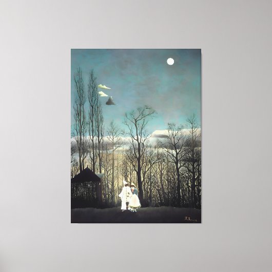 Henri Rousseau art work キャンバスプリント (正面)