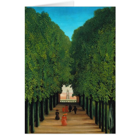 Henri Rousseau, Avenue in the Park at Saint Cloud (正面)