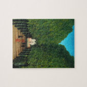 Henri Rousseau, Avenue in the Park at Saint Cloud ジグソーパズル (横)