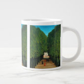 Henri Rousseau, Avenue in the Park at Saint Cloud ジャンボコーヒーマグカップ (右)
