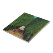 Henri Rousseau, Avenue in the Park at Saint Cloud タイル (側面)