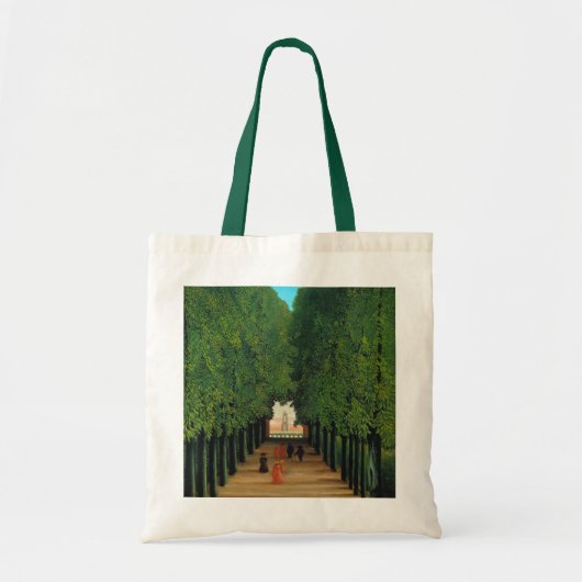 Henri Rousseau, Avenue in the Park at Saint Cloud トートバッグ (正面)