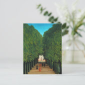 Henri Rousseau, Avenue in the Park at Saint Cloud ポストカード (スタンド正面)