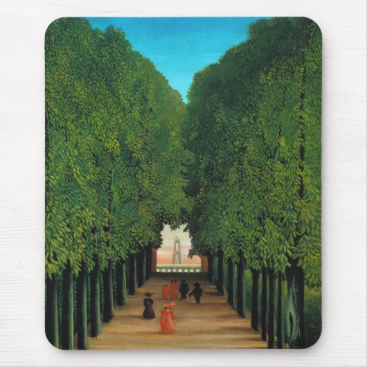 Henri Rousseau, Avenue in the Park at Saint Cloud マウスパッド (正面)